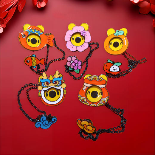 龙年系列双层徽章盲盒 商品图0