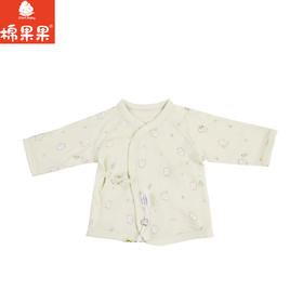 棉果果专柜同款春季新品内衣家居5A抗菌莫代尔长袖半背衣M101110424708