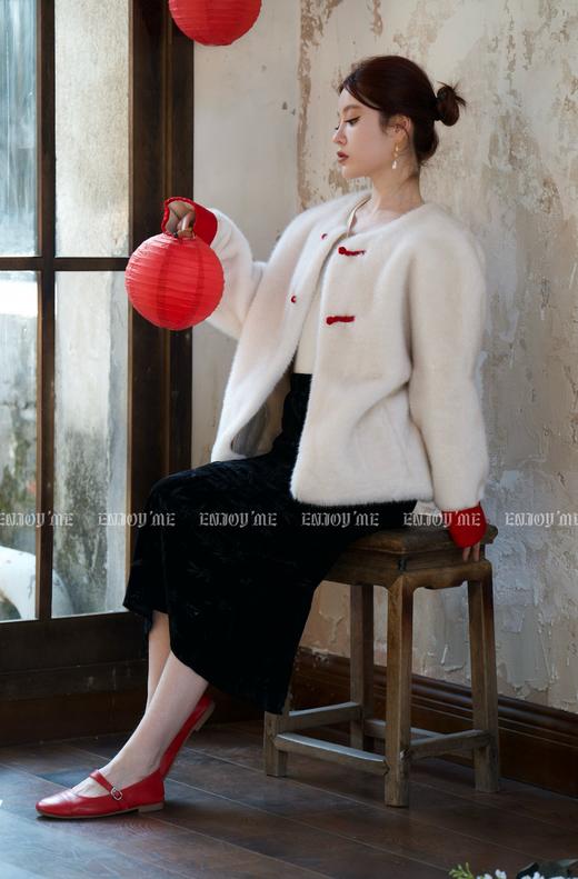 【门店同款】ENJOY春季云敛-竹汐漫步印花半裙 156142806 商品图3