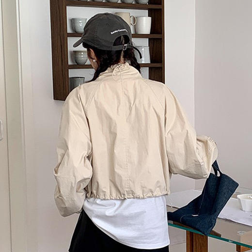 裁缝学苑AQ229薄款夹克短外套纸样女装工装风插肩上衣服装打板 商品图1