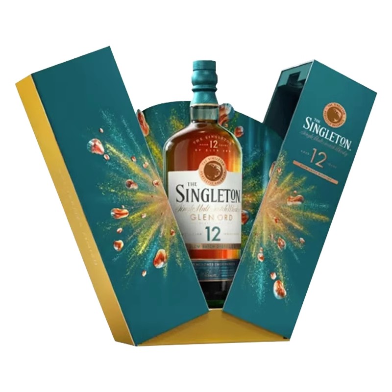 40°苏格登12年单一麦芽苏格兰威士忌（怦然新启新年礼盒） 700ml