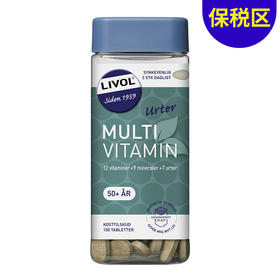 [保税区]新Livol草本综合维他命50+ 150粒. NY! Livol Multi Urter 50+150stk.