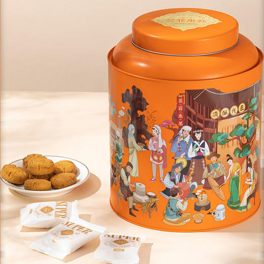 兰菲米苏土蜂蜜桃酥礼盒（罐装） 商品图1