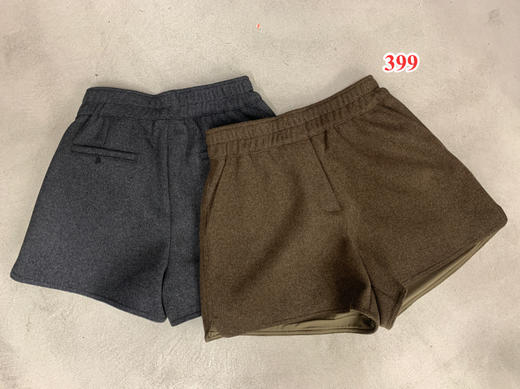 【门店同款】ENJOY冬季松紧腰毛料短裤 155008251 商品图0