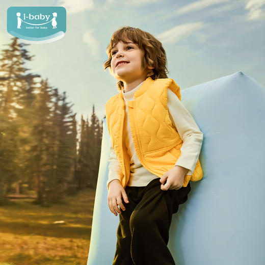 【秒杀 99元】i-baby四防恒温宇航绒立领儿童秋冬保暖马甲 商品图9