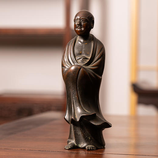 清 铜罗汉像 商品图3