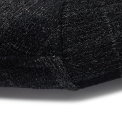 【含绵羊毛】柒牌毛呢大衣男2024秋冬新款可脱卸内胆休闲格纹外套	127D70010 商品图3