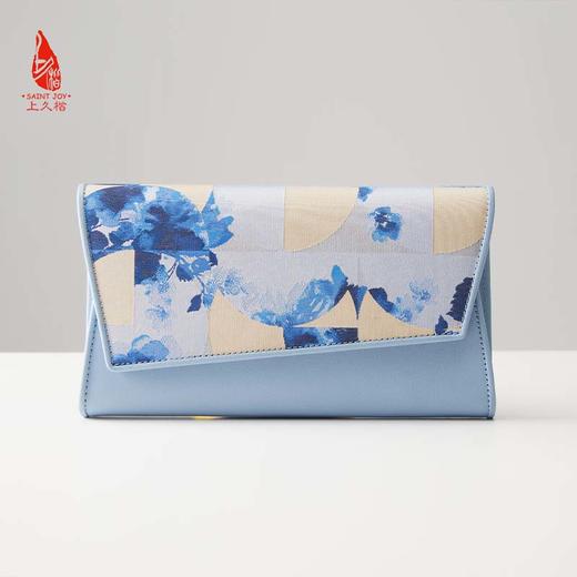 SAINTJOY/上久楷宋锦青花春韵 礼盒 宋锦长巾+宋锦晚宴包 商品图11