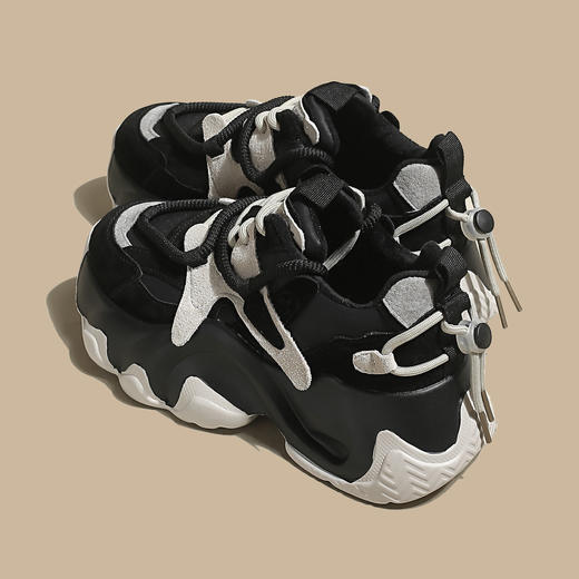 品质好货 | Safiya/索菲娅2023秋冬百搭厚底潮流运动撞色老爹鞋 SF34112716 商品图7