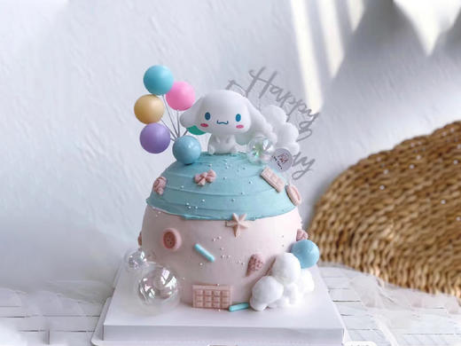【玉桂狗星球】人气狗狗生日蛋糕·夹心可选 健康奶油蛋糕 商品图0