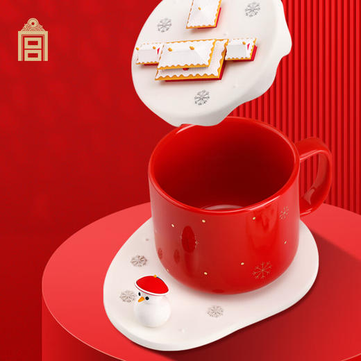 故宫文创   马克杯  故宫雪趣陶瓷国风马克杯 商品图3