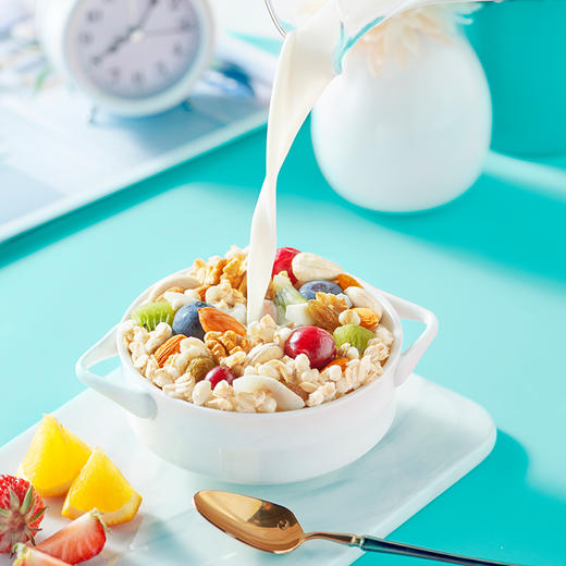 洽洽坚果燕麦片15日装525g+480ml 商品图2