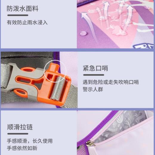 【开学季】1.0玛斯汀小学生书包女童三四五六年级男生减负护脊超轻儿童双肩背包 商品图4