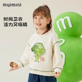 【80-140】【MQDmini】女童春秋圆领百搭运动卫衣