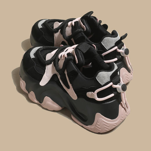 品质好货 | Safiya/索菲娅2023秋冬百搭厚底潮流运动撞色老爹鞋 SF34112716 商品图4