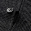 【含绵羊毛】柒牌格纹大衣男2024秋冬新款可脱卸鸭绒内胆翻领外套	127D70030 商品缩略图4