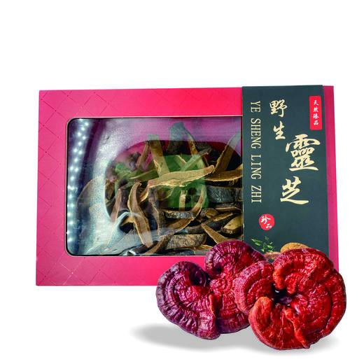 上林县杰乐菌灵芝200g/盒 商品图1