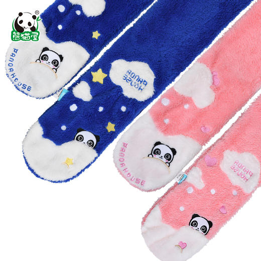 熊猫屋PANDAHOUSE 潘兜毛绒围巾/帽子 心愿/星梦 商品图4