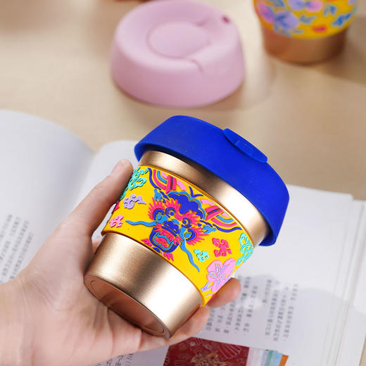 彩云蓝龙精品咖啡杯 商品图3