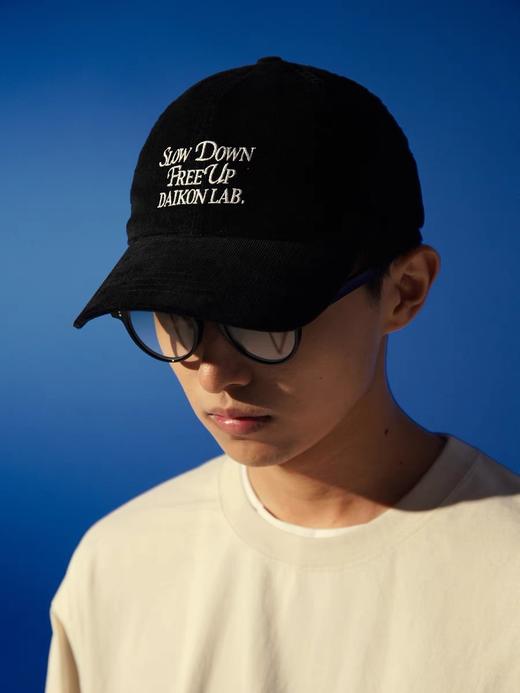 DAIKON Lab 23AW 灯芯绒LOGO刺绣鸭舌帽 商品图2