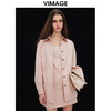 VIMAGE纬漫纪春季新款宽松舒适衬衫外套V2103707 商品缩略图3