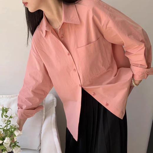 裁缝学苑AS83 露背设计感小衫宽松长袖女士衬衫纸样女装衬衣打版 商品图5