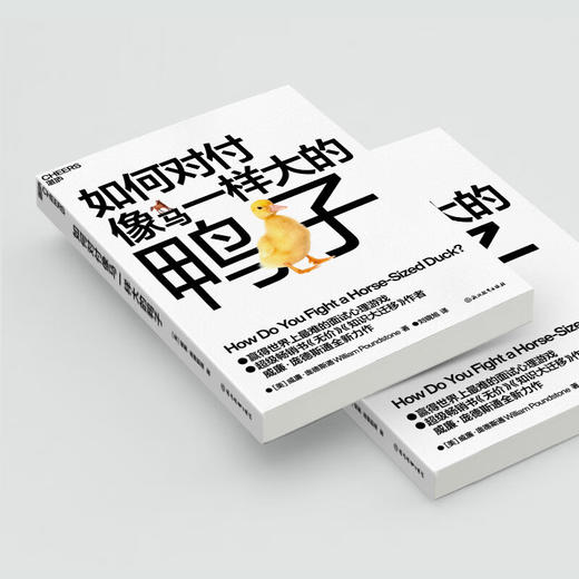 如何对付像马一样大的鸭子 威廉·庞德斯通 著 励志 商品图1