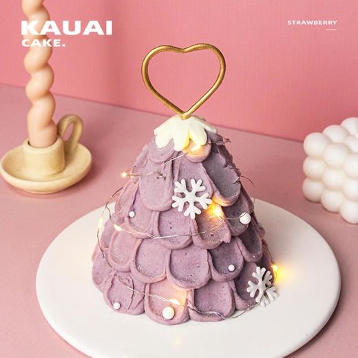 烤爱·生日蛋糕系列·芋泥许愿树·芋泥肉松芝士·聚会生日节日【仅限深圳同城配送】 商品图0