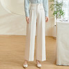 剩S/XL/XXL 米思阳2026春季新款百搭时尚纯色休闲裤高腰直筒长裤女0073 商品缩略图1