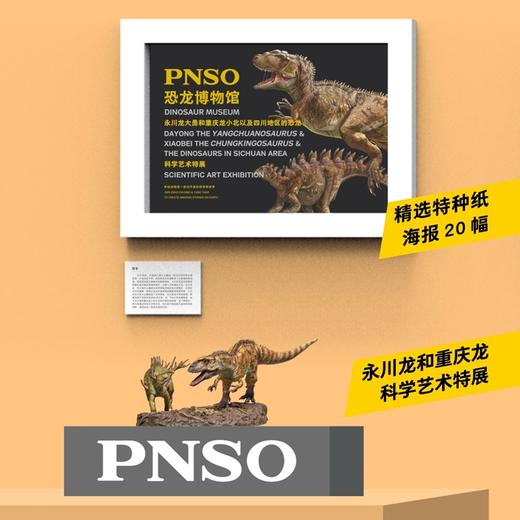 PNSO永川龙大勇与重庆龙小北恐龙博物馆1比35科学艺术模型 商品图5