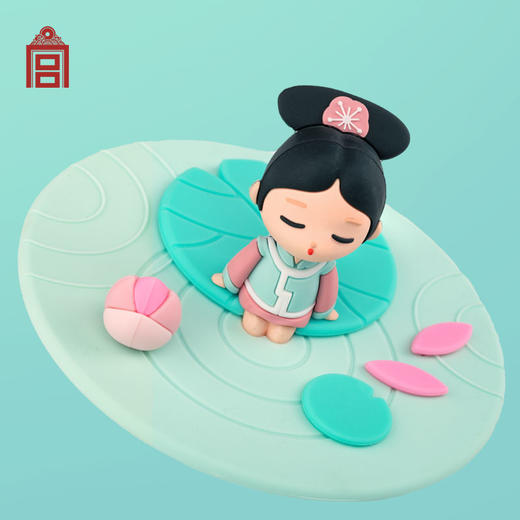 故宫文创  玻璃杯  鱼戏夏荷双层玻璃杯 商品图2