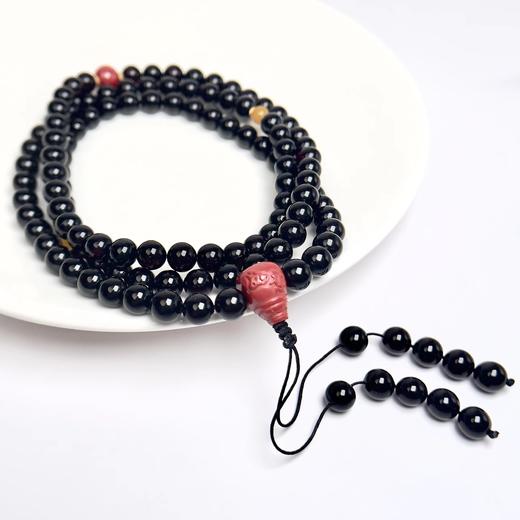 琥珀项链-缅珀翳珀108颗圆珠6 商品图0