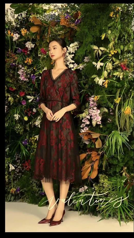 3F声雨竹连衣裙 商品图1