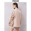 VIMAGE纬漫纪春季新款宽松舒适衬衫外套V2103707 商品缩略图2