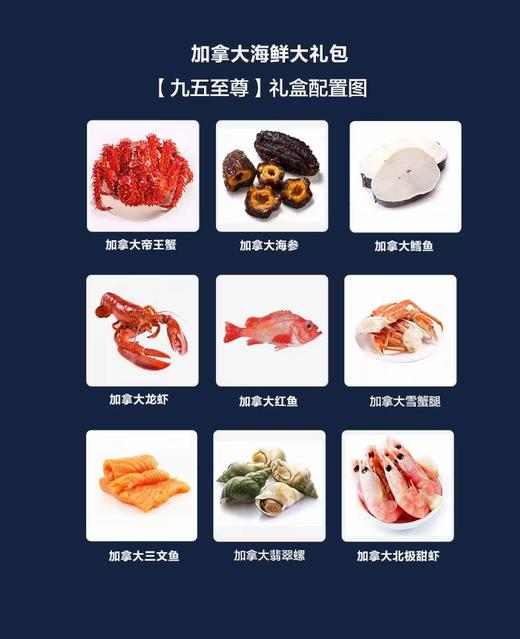 2025年 新上市年末海鲜礼盒生鲜大礼包，加拿大主题海鲜礼盒定义者~~ 商品图8