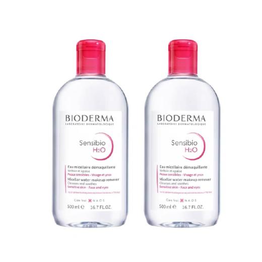 贝德玛舒妍多效洁肤液500ml*2【红瓶卸妆水】 商品图0