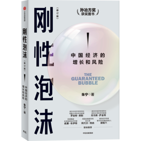 中信出版| 刚性泡沫 朱宁 著 孙冶方奖获奖图书