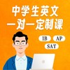 中学生英文一对一定制课 商品缩略图0