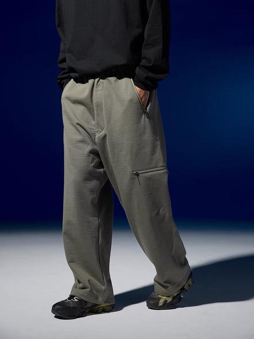 DAIKON Lab 23AW 拉链口袋宽松运动卫裤 商品图4