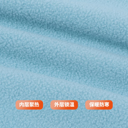 贝贝怡童装男童外套秋冬上衣女童外衣儿童摇粒绒休闲外套洋气夹克ZB1DS003 商品图8