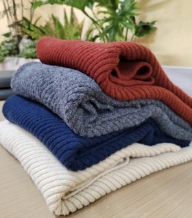 Be of ①heart｜羊毛素色围脖大披肩 羊毛混纺肤感细腻 不扎肉舒适软糯