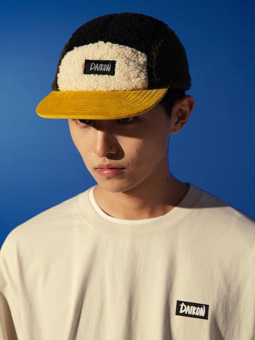 DAIKON Lab 23AW 羊羔毛拼色五页帽 商品图4