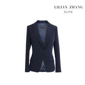 ELITE 通勤风 - 舒适麻缎西装 - 轻奢百搭显瘦西服外套  1705028
