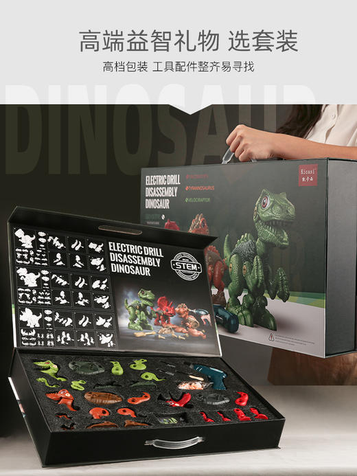 【凯卡西】拆装恐龙礼盒 商品图3