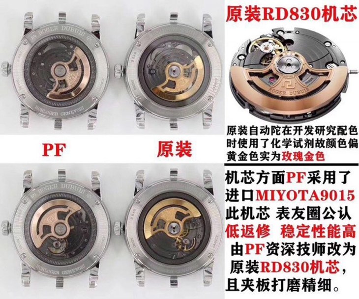 PF罗杰杜彼王者系列DBEX0535复刻表真假评测