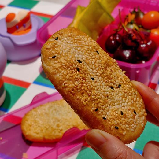 [屁侠推荐]雪花酥饼 好吃到渣都不剩的烧饼 咸味香葱/甜味桂花 可咸可甜 商品图0