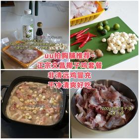 【新链接2点前订单当天发】发顺丰，甜口，正宗文昌鸡椰子鸡，干净鲜嫩好吃，纯肉净重1kg套餐，非清远鸡冒充。【母鸡母鸡】