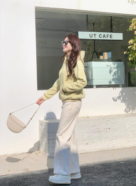 【假期卫衣】休闲连帽  加婴儿绒  套头 长袖卫衣 商品图11