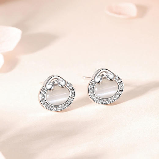 原创如意锁【福袋项链女 纯银复古中国风 】福字吊坠 玫瑰金 红玛瑙 锁骨链 商品图9