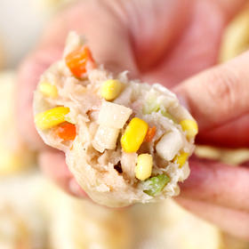 啖啖肉汁玉米煎饺300g/6只装 |花尾渡